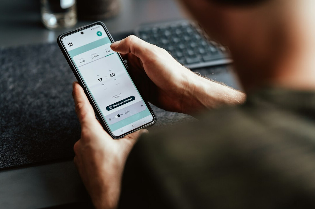 client using insurance app